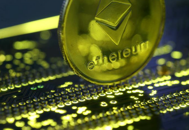 Cryptocurrency Ethereum hits record high, lifted by bitcoin, institutional demand