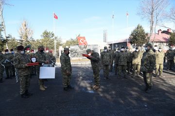 Türkiyədə təlimdə olan hərbçilərimiz Azərbaycana qayıdıb