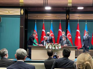 Azərbaycan və Türkiyə arasında daha iki sənəd imzalanıb - FOTO