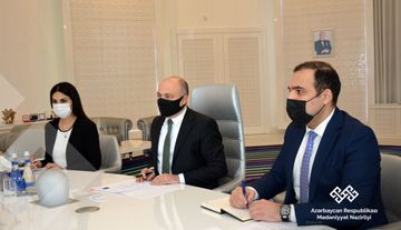 Anar Kərimov Almaniya səfiri ilə görüşüb