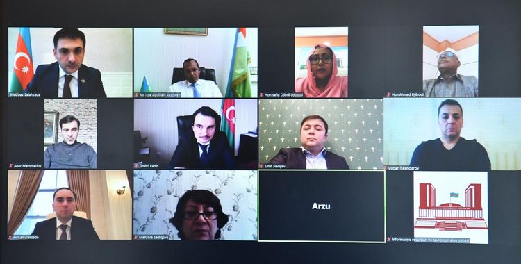 MM-də Cibuti deputatları ilə birgə Xocalı soyqırımına həsr olunmuş videokonfrans keçirilib