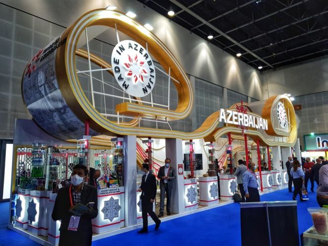 Продукция Азербайджана демонстрируется на выставке в Дубае