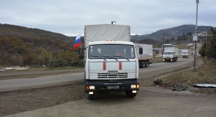 Amount of humanitarian aid Russia sent to Karabakh unveiled