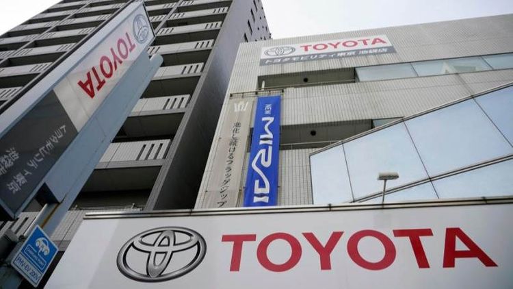 Toyota partially halts production in Japan plants