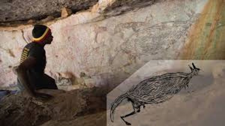 Australian scientists find kangaroo rock art estimated over 17,300 years old