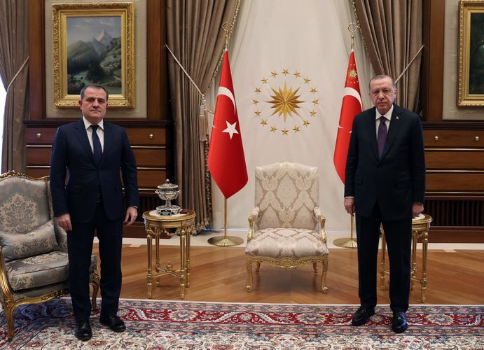 Turkish President receives Azerbaijani FM
