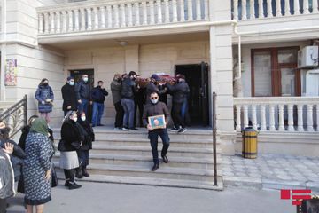 Yalçın Rzazadə ilə vida mərasimi keçirilir - FOTO