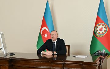 Prezident İlham Əliyev Nizami Gəncəvi Beynəlxalq Mərkəzinin həmsədrini videoformatda qəbul edib - YENİLƏNİB