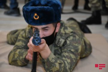 Media nümayəndələri Cəmşid Naxçıvanski adına Hərbi Liseydə olublar