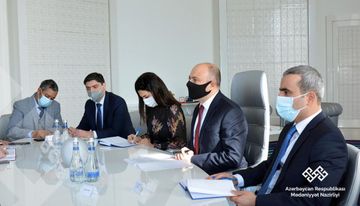 Mədəniyyət Nazirliyində Fransa Milli Assambleyasının nümayəndə heyəti ilə görüş keçirilib