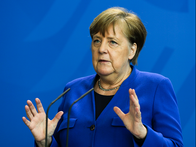 Merkel says Germany in third wave of pandemic