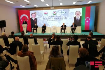 Ankarada Xocalı soyqırımının ildönümünə həsr olunmuş tədbir keçirilib - FOTO