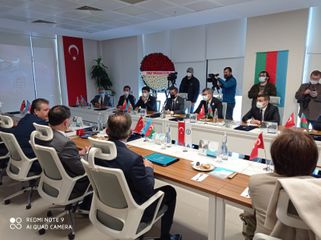 Ankara Yıldırım Bəyazit Universitetində salınan Qarabağ Xatirə Parkı ilə tanışlıq olub