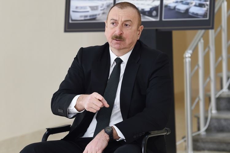 Президент Азербайджана: Разве те самые ракеты «Искандер» Армения купила за деньги? Нет, получила бесплатно