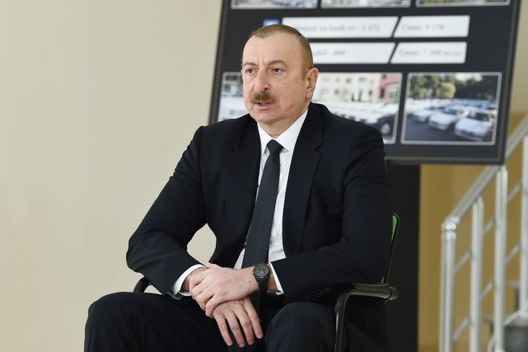 Ильхам Алиев: Союзники вновь пытаются оживить, модернизировать армянскую армию 