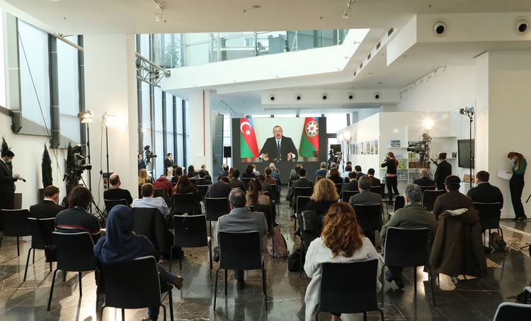 Azərbaycan Prezidenti: "Mənim beynəlxalq mediaya mesajım ondan ibarətdir ki, hər zaman həqiqətləri söyləyin, siyasi sifarişlərdən uzaq olun"