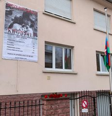 Strasburqda Xocalı soyqırımının 29-cu ildönümünə həsr olunan tədbirlər keçirilib - FOTO