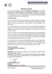 Peru Konqresində Xocalı soyqırımının 29-cu ildönümü ilə əlaqədar bəyanat qəbul edilib - FOTO