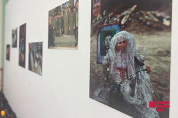 Moskvadakı Azərbaycan pavilyonunda Xocalı soyqırımına həsr olunan sərgi təşkil olunub