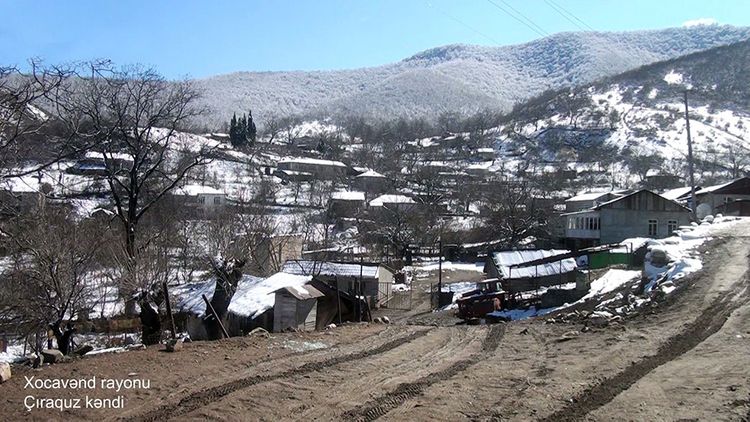 Xocavənd rayonunun Çiraquz kəndi - VİDEO