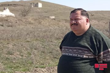 Gürcü jurnalistlər işğaldan azad edilmiş Füzuli rayonuna səfər edib - FOTO