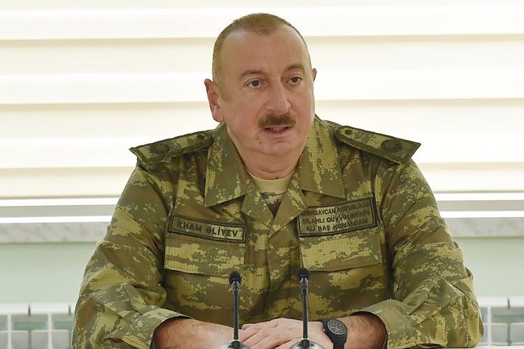 Ильхам Алиев: Вражеская армия была уничтожена за 44 дня. Сегодня армянской армии нет