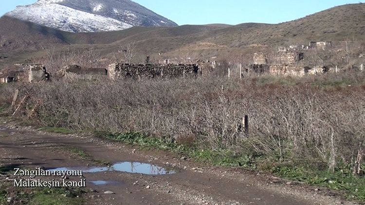Zəngilan rayonunun Malatkeşin kəndi - VİDEO