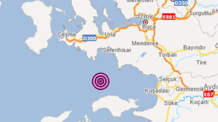 В Измире произошло землетрясение