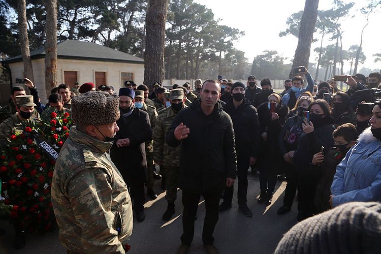 Grave of Major General Polad Hashimov was visited