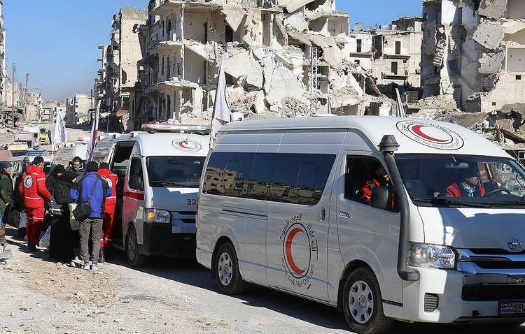 Nine people killed in attack on bus in Syria
