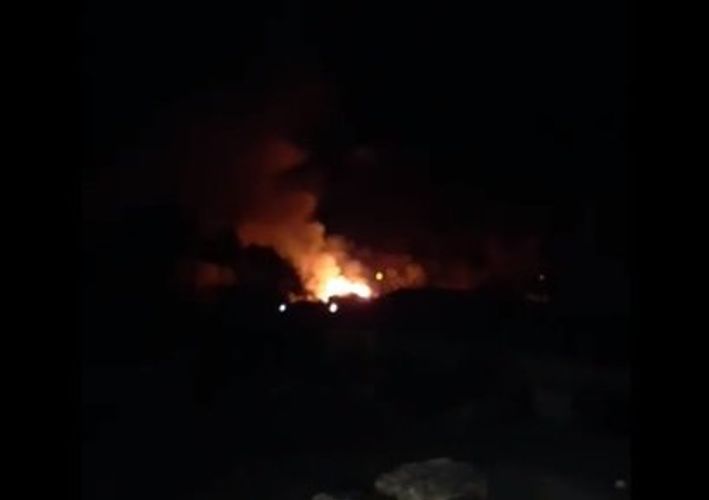 Армяне сжигают дома на приграничных территориях, которые будут переданы Азербайджану