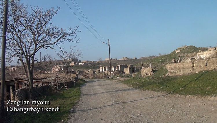 Azerbaijani MoD releases video footage of the Jahangirbayli village of the Zangilan region  - VIDEO