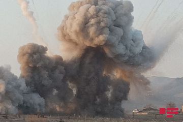 Ağdamda 27 ədəd ağ fosfor tərkibli tüstülü minaatan mərmisi tapılıb - FOTO