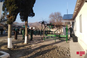 Zəngilanda sərhəd zastavasının açılışı olub - FOTO