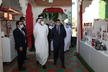 Azərbaycan məhsulları Dubayda beynəlxalq yarmarkada nümayiş olunur - FOTO