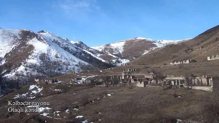 Azerbaijani MoD releases video footage of the Otagli village of the Kalbajar region - VIDEO