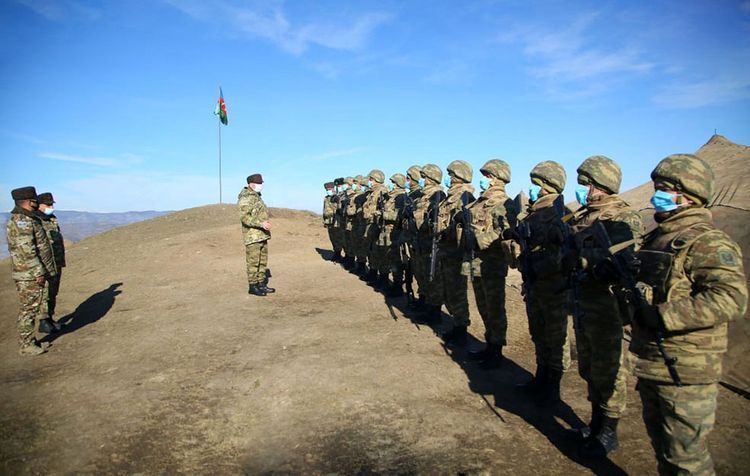 Министр обороны проверил состояние обеспечения и уровень боевой подготовки подразделений, дислоцированных на освобожденных территориях
