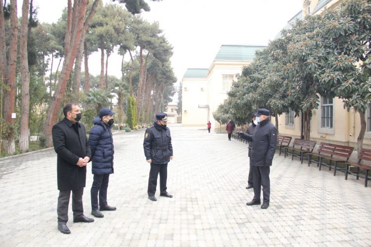 Gəncədə xüsusi karantin rejimi qaydalarına riayət edilməsi nəzarət altındadır - FOTO
