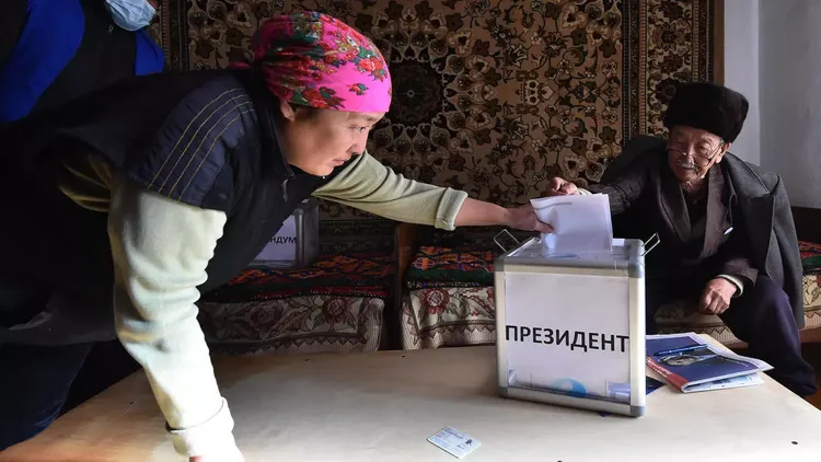 Voter turnout at Kyrgyzstan’s presidential polls exceed 39%