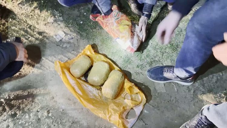 Azerbaijani MIA conducted special operation, more than 20 kg narcotic drugs and weapons taken - VIDEO