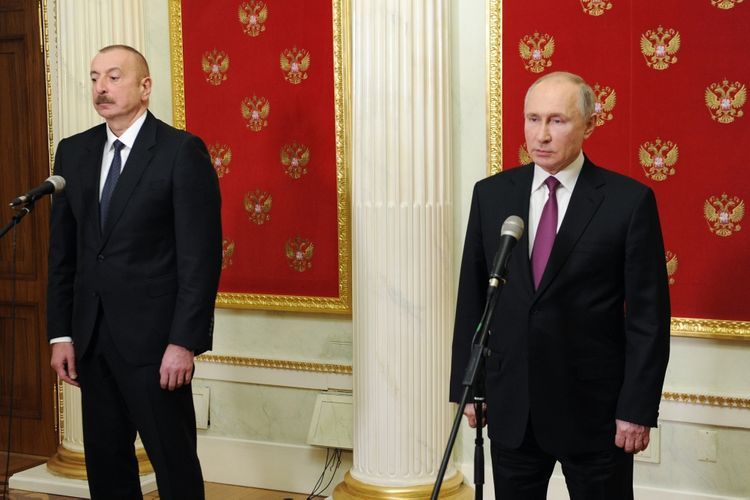 Russian President, Azerbaijani President and Armenian Prime Minister made press statements - UPDATED