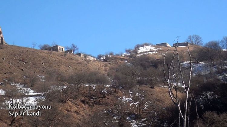 Azerbaijani MoD releases video footage of the Shaplar village of the Kalbajar region - VIDEO