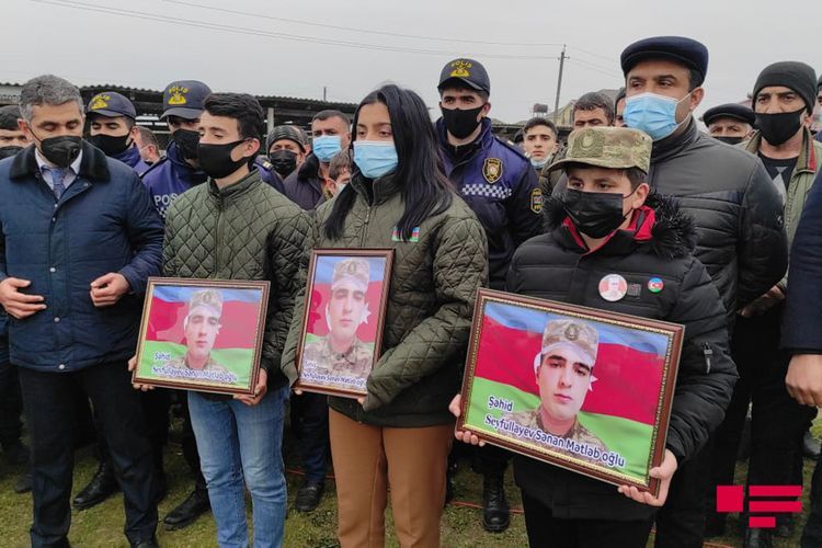 Martyred soldier of Azerbaijani Army buried - PHOTO