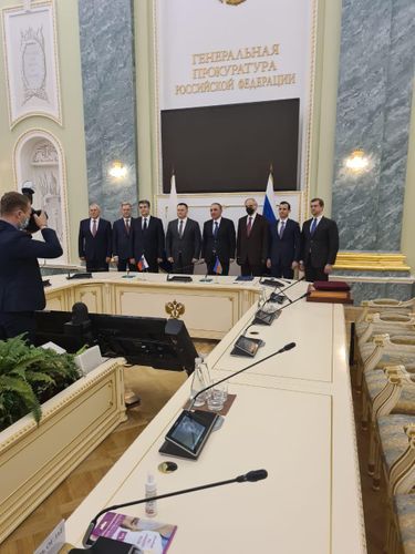 Состоялась трехсторонняя встреча генпрокуроров Азербайджана, России и Армении