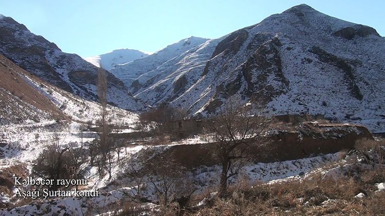 Azerbaijani MoD releases video footage of the Ashaghi Shurtan village of the Kalbajar region - VIDEO