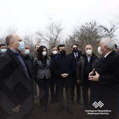 İCESCO-nun Baş direktoru Azərbaycanın işğaldan azad edilmiş ərazilərinə səfər edib - FOTO