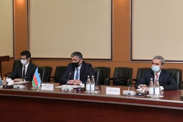 Nazir Ramin Quluzadə ilə ICESCO-nun Baş direktoru arasında görüş keçirilib - FOTO