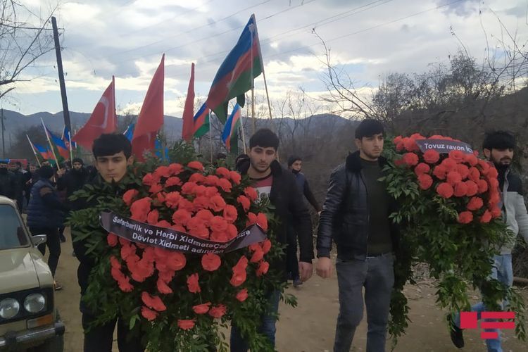 Ставший шехидом в Отечественной войне военнослужащий Азербайджанской Армии похоронен в Товузе