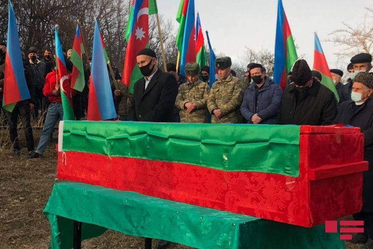 Ставший шехидом военнослужащий Азербайджанской Армии похоронен в Гусаре