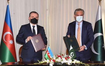 Azərbaycanla Pakistan arasında əməkdaşlıq haqda saziş imzalanıb